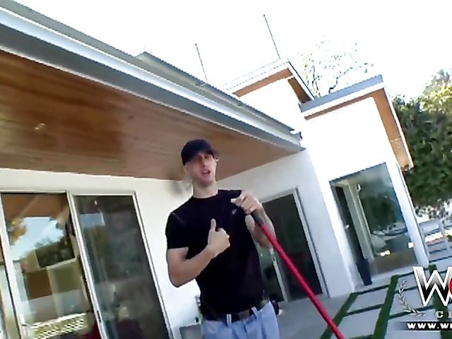 Slim Skin Diamond anal pounded by hot white guy