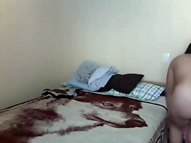 Fat ass girlfriend gets shagged on camera