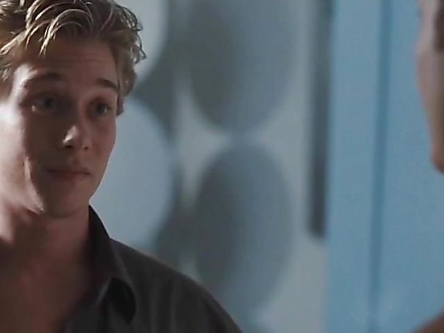 Blonde actress naked and topless in hot movie scenes