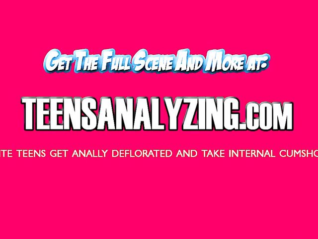 Skinny teen gets her asshole licked and banged