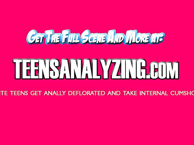 Skinny teen gets her asshole licked and banged