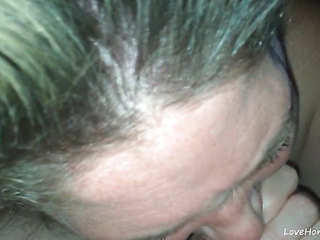 Lusty amateur slut is a cock sucking queen