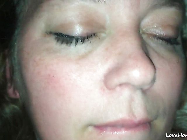 Lusty amateur slut is a cock sucking queen