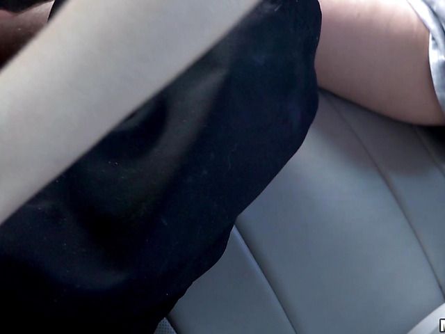 Car sex with shaved teen blonde Naomi Woods