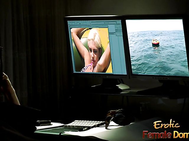 Boat sex with a helpless blonde in the sea