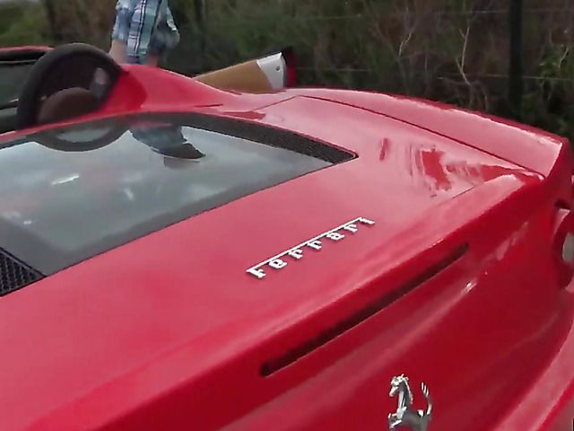 Big ass teen Jenna Ivory loves luxury cars and hard sex