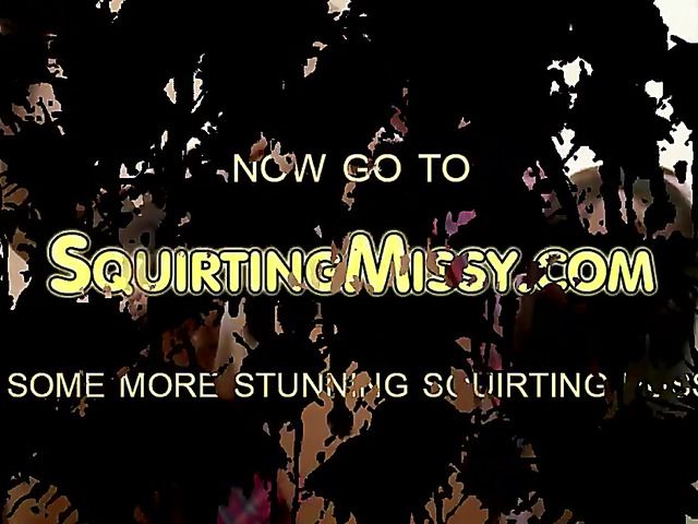 Butt plug for squirting Russian schoolgirl