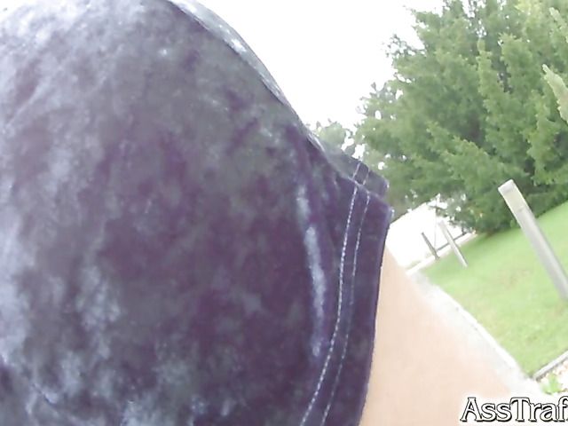 Ass Traffic anal action with Aurelly Rebel