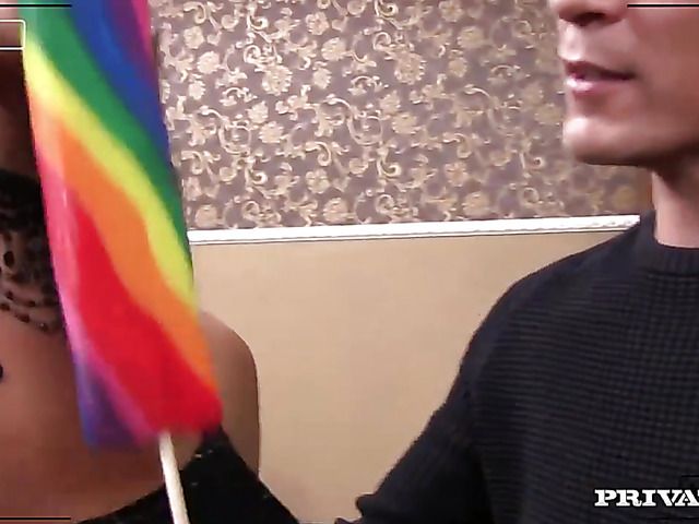 Hardcore DP and anal creampie for a bad girl