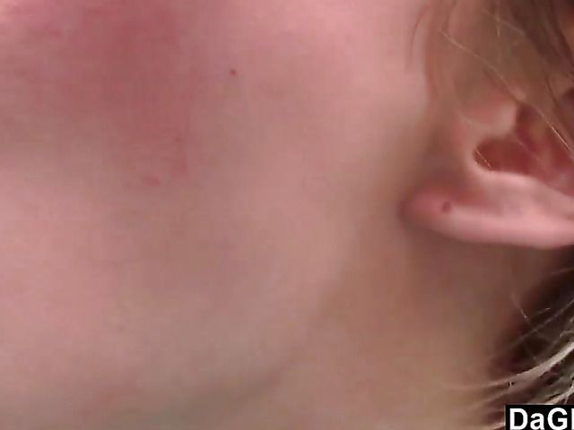 Young skinny hitchhiker Alexa Grace sucks and fucks POV