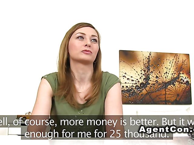 Model interview and doggystyle fuck on camera
