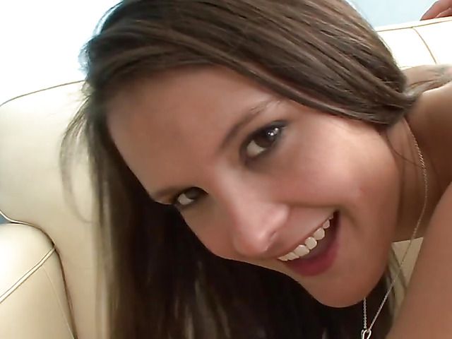 Beautiful teen Erin Stone gives BJ and gets nailed