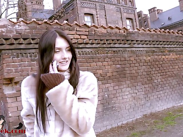 Sweet Russian teen DP adventure abroad