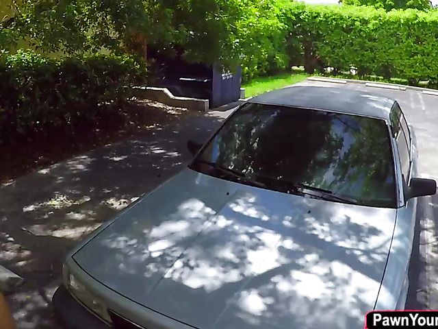 Pawn guy fucks big tits ebony Brittney White POV