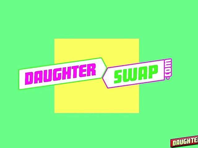 Slutty teen daughter gets banged by her fathers buddy