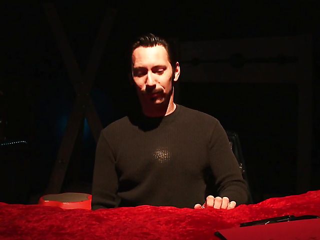 Behind the scenes with a beautiful busty redhead