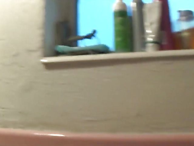 Brunette amateur Molly Jane gets stuffed in the bathroom