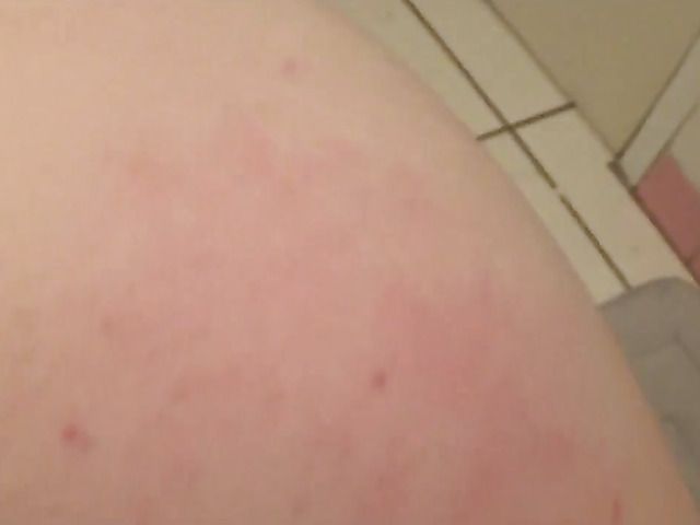 Brunette amateur Molly Jane gets stuffed in the bathroom