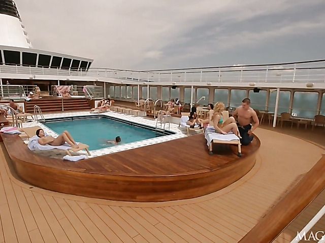 Public sex in the sea with Brooklyn Lee