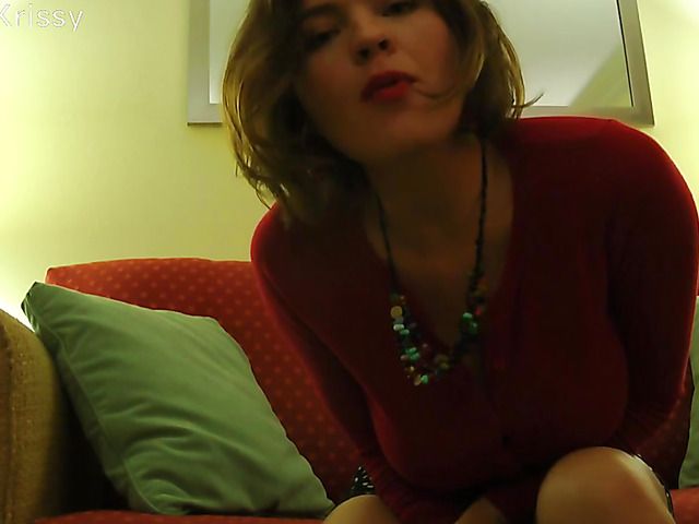 Big tits wife Krissy Lynn gets her bushy cunt pounded on cam