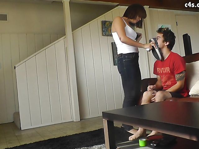 Feet femdom on cam with Anais Jolie