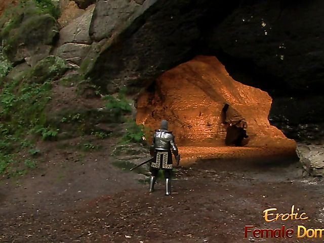 Busty slave has an anal threesome in the forest