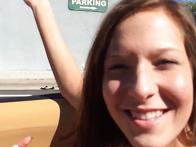 Tight teen with firm tits Molly Manson strips and blows