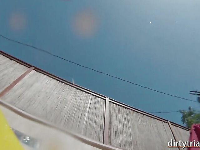 Best friends lesbian session in the outdoors