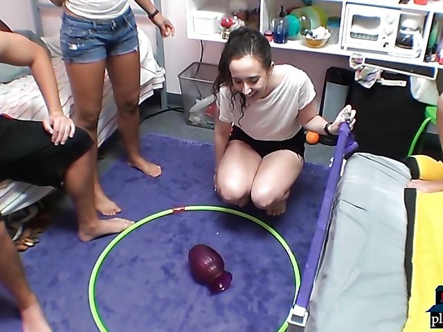 Dorm room party with college teens turns into wild sex