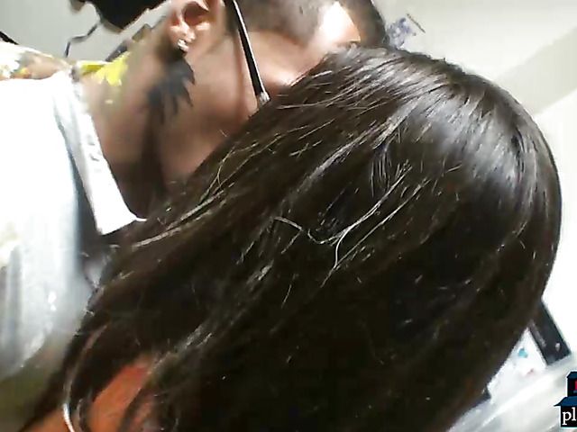 Dorm room paint party with college teens turns into orgy