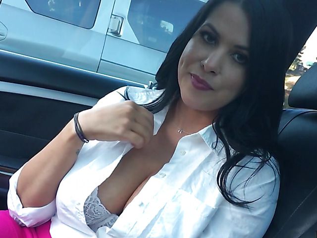 Pretty Lacie James with huge juggs gets a fuck