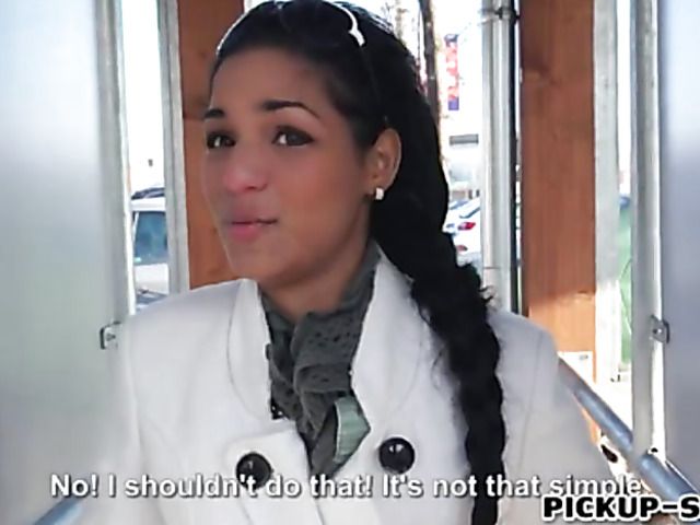 Skinny Czech babe flshes her perky tits