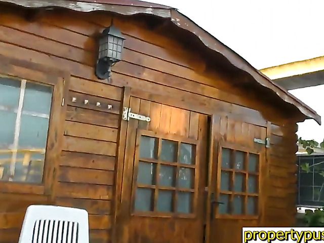 Property sex with lovely Spanish babe Zoe Doll