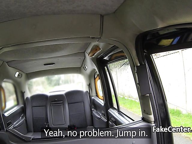 Fake taxi driver fucks a very busty blonde MILF
