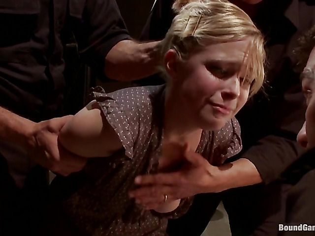 Penny Pax’s first bound gangbang experience