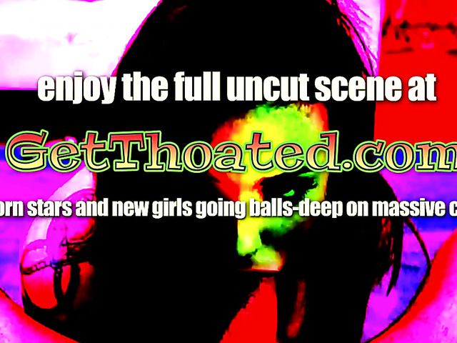 Perfect tattooed blonde gives an interracial blowjob