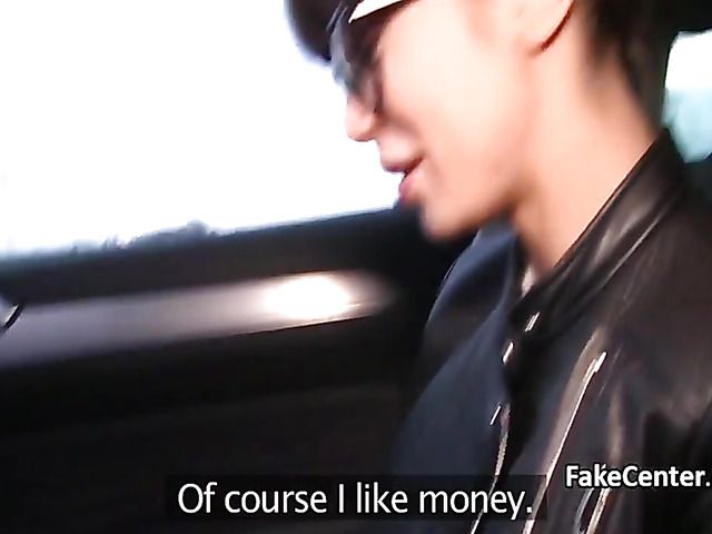 Public sex for cash with a Czech bombshell