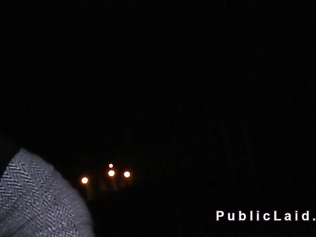 Fuck for money in the dark of the night