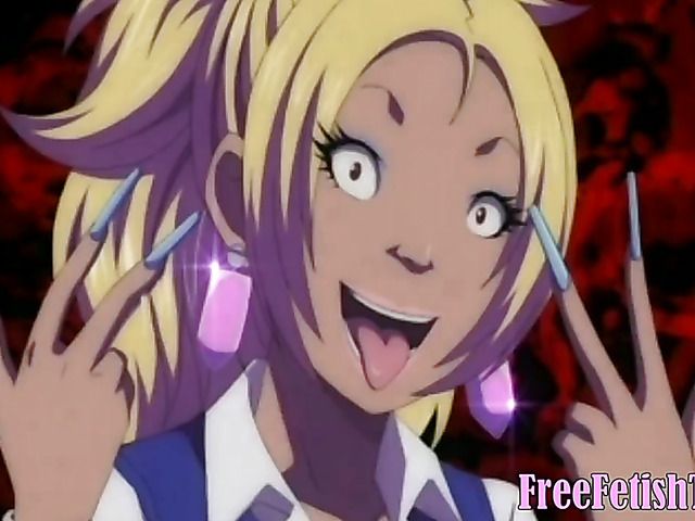 Busty hentai girls get their soaking wet slits banged