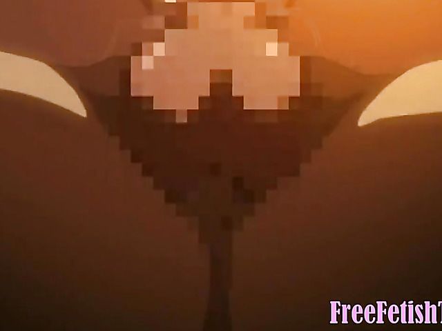 Busty hentai girls get their soaking wet slits banged