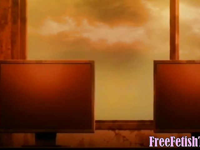 Busty hentai girls get their soaking wet slits banged