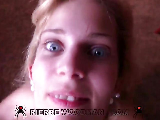 Skinny blonde anal banged and double penetrated