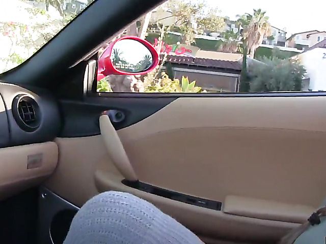 Bad girl Christina gets her shaved cunt plugged and swallows