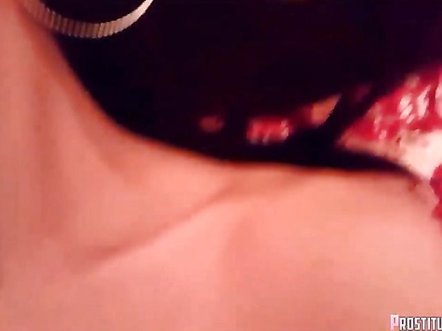 Slim prostitute gets screwed POV with no condom