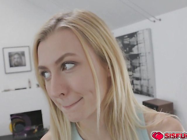 Deepthroat POV and nothing but with skinny Alexa Grace