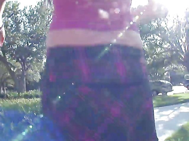 Naughty amateur flashing tits and fingering pussy