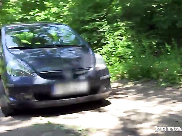 Outdoor anal with sporty teen Christen Courtney