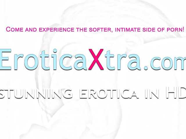 Erotic solo fingering in a swing chair