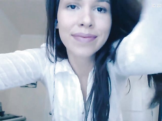 Busty webcam babe Bella Brookz wearing a nurse uniform