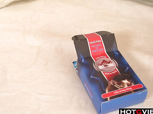 Shaved blonde with fake boobs solo